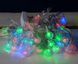 Гирлянда прозрачный шарик 40LED 5м (флеш) 18мм, Новогодняя бахрама, Светодиодная гирлянда, Уличная гирлянда mu13833 фото 2