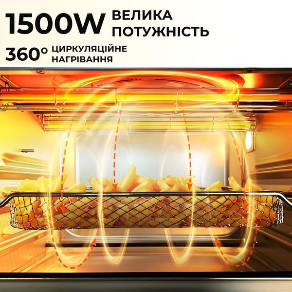 Електропіч Sokany SK10009 настільна 35 л SK10009 фото