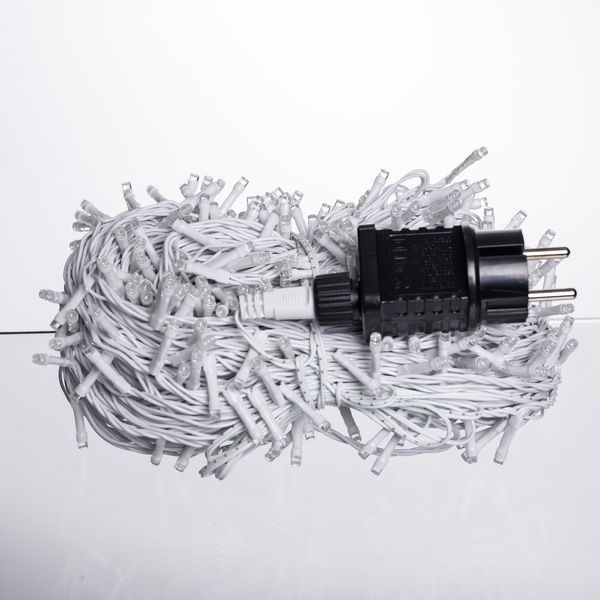 Гірлянда Різдвяна фея вулична 50 м 500 LED білий провід Синій CF500L50MWBL фото