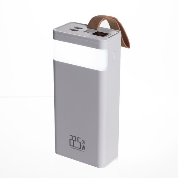 Повербанк 30000 mAh с быстрой зарядкой и фонариком 22.5Вт powerbank зарядка для телефона гаджетов Белый HP-N50 HP-N50 фото