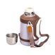 Термос Vacuum Cup 1.5 літра з ремінцем і складною ручкою коричневий HP-14-21V HP-14-21V фото 5