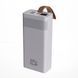 Повербанк 30000 mAh с быстрой зарядкой и фонариком 22.5Вт powerbank зарядка для телефона гаджетов Белый HP-N50 HP-N50 фото 1
