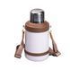 Термос Vacuum Cup 1.5 літра з ремінцем і складною ручкою коричневий HP-14-21V HP-14-21V фото 2