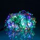 Гирлянда Бахрома уличная 600 LED 36 м от сети белая нить, мультиколор 36MWML фото 3