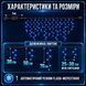 Вулична гірлянда бахрома 25 (м) 750 led світлодіодів зовнішня синя чорний дріт синя 25м 25MBBL фото 4