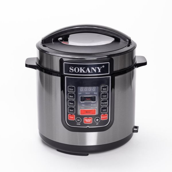 Мультиварка электрическая Sokany с чашей на 7 л и антипригарным покрытием SK-07053 SK-07053 фото