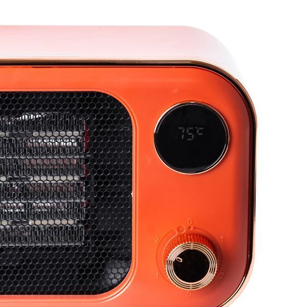 Тепловентилятор SmartX 1200W обогреватель электрический Оранжевый HPAQL039O HPAQL039O фото