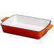 Форма для запекания чугунная 3 л, оранжевый Yiwu HP-FLG-16 ORANGE HP-FLG-16 ORANGE фото 5