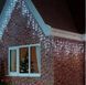 Новорічна святкова гірлянда бахрома 120 Led прозорий провід 3х0.5 м Dyd4141 фото 10