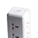 Мережевий фільтр подовжувач 4.8 м з лампою на 9 універсальних розеток з 2 USB, 1 Type-C, бездротова зарядка HP-5-7MF HP-5-7MF фото 7