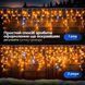 Гирлянда Бахрома уличная 600 LED 36 м от сети белая нить, желтый GarlandoPro Жовтий 36м 36MWY фото 4