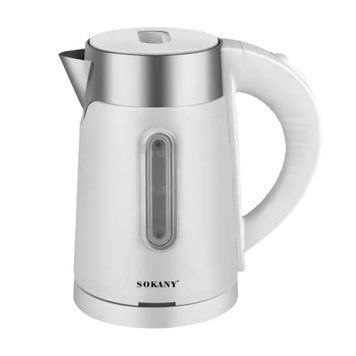 Електрочайник Sokany 1200W Білий SK0808W SK0808W фото