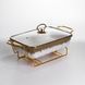 Мармит настольный прямоугольный с подогревом 35. 5х19х15. 5 см Yiwu ML789-13 фото 5