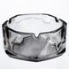 Пепельница стеклянная Diamond Faceted 12 см, дымчатый HP-34-79 фото