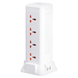 Сетевой фильтр удлинитель 2.8 м с лампой на 12 универсальных розеток с 2 USB, 1 Type-C, беспроводная зарядка HP-5-9MF HP-5-9MF фото 7