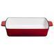 Форма для запікання чавунна 3 л червоний Yiwu HP-FLG-16 RED HP-FLG-16 RED фото 1