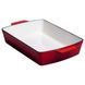 Форма для запікання чавунна 3 л червоний Yiwu HP-FLG-16 RED HP-FLG-16 RED фото 5