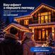 Вулична гірлянда бахрома 25 (м) 750 led світлодіодів зовнішня жовта чорний дріт Garlando Жовтий 25м 25MBY фото 8
