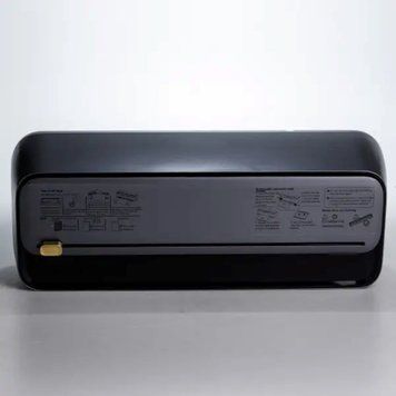 Вакууматор профессиональный 125 Вт со встроенным резаком для сухих влажных продуктов Yiwu Сірий HP-AP-20 фото
