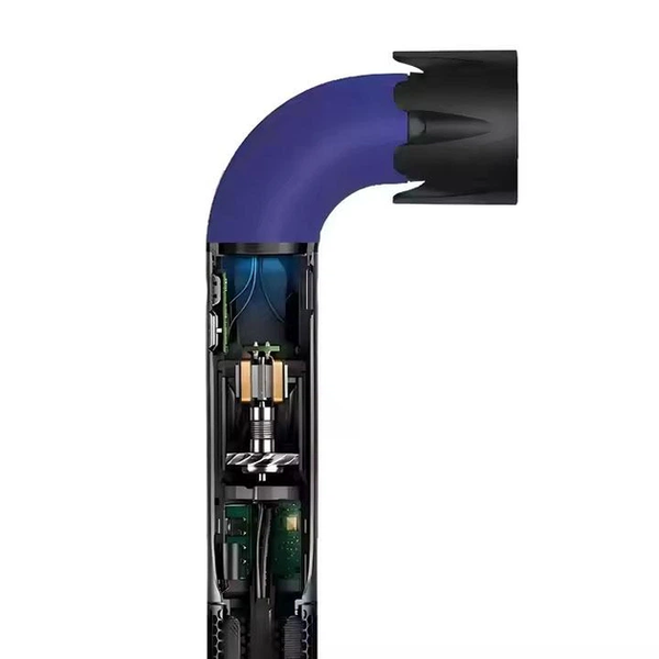 Фен стайлер Super Hairdryer мультистайлер 1600 Вт прилад для волосся з холодним гарячим повітрям 4 насадки HP-3BL HP-3BL фото