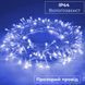 Светодиодная гирлянда-нить 500 LED 22 метра синее свечение, прозрачный кабель W500LEDBL фото 3