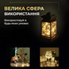 Гирлянда роса 10 метров капля на батарейках на 100 led белый провод желтая 100L10MWY фото 5