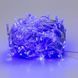 Светодиодная гирлянда-нить 500 LED 22 метра синее свечение, прозрачный кабель W500LEDBL фото 7